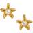 Hultquist Mini Sea Star Earring - Gold/Pearls