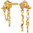 Maanesten Baia Earrings - Gold/Pearl/Blue