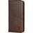 TORRO Skyddsfodral kompatibelt med Apple iPhone XR äkta läder, vikbart fodral med [kortfickor] [horisontellt visningsstativ] [robust ram] 15 cm 2018 release (mörkbrun)