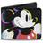 mens cmyk Mickey Mouse Pose + Mickey Mouse Bi Fold Wallet, Multicolor, Standard