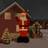vidaXL Inflatable Santa Claus with LEDs 620 cm n/a