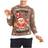 Jule Sweaters Christmas is Nuttin Without a Sweater Unisex - Grey/Brown
