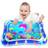 ZMLM Baby magtid vattenmatta: Spädbarn leksak gåva aktivitet lekmatta uppblåsbar sensorisk lekmatta spädbarn magtid klappa inomhus liten dyna för 3 6 9 månader nyfödd pojke flicka småbarn roligt spel