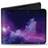 Tvådelad plånbok män Galaxy Bi-Fold, flerfärgad, 4 tum