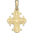 BNH Day Cross With Father Gold Pendant