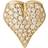 Ole Lynggaard Hearts Clasp - Gold/Diamond