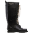 Ilse Jacobsen Long Rubber Boot - Black