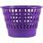 Office Products litter bin purple 19053621-09