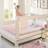70 Inches Bed Rail for Toddlers Fold Down Baby Bed Guard Swing Crib