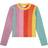 Stella McCartney Kid's Glittery Striped Sweater Multicolor