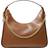 Michael Kors Wilma Large Leather Shoulder Bag - Luggage