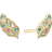 Christina Jewelry Peacock - Gold/Multicolour