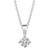 Sif Jakobs Princess Piccolo Pendant Necklace - Silver/Transparent
