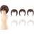 Shojo Teien Model Kit Accesoory Set After School Wigs Type A White & Choco Brown