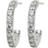 Edblad Glow Earrings - Silver/Transparent