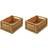 Liewood Weston Medium Storage Boxes Pecan 2-pack