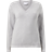 Vila Curve Cosy Knit Sweater - Light Gray Melange