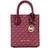 Michael Kors Mercer Extra-Small Logo and Leather Crossbody Bag - Mulberry Multi