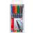 Stabilo OHP Penna OHP Permanent penna Medium förpackning med 6 blandade färger