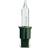 Konstsmide 2630-050 Fairy light replacement bulb 5 pc(s) Green socket 7 V Clear