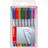Stabilo OHP Penna OHP löslig penna tunn, förpackning med 8 blandade färger
