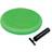 Schildkröt Fitness Unisex – balanskudde för vuxna, grön, inklusive handpump, i 4-färgkartong, 960230, flerfärgad, 33 cm