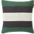 Lexington Irregular Striped Kuddöverdrag Grå, Grön (50x50cm)