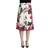 Dolce & Gabbana Womens Women Flowers Skirt White Silk IT (Women's)