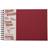 Clairefontaine 781062C resealbum DIN A4, 21 x 29,7 cm liggande åldersväska, 40 ark röd
