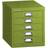 Bisley Schubladenschrank »MultiDrawer« A4, einbahnig, 5 Schübe grün, 27.9x32.5x38 cm