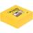 3M Post-it 76 Super Sticky Notes Cube Daffodil