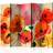 Arkiio Velvet Poppies II Rumsavdelare 225x172cm