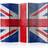 Arkiio British flag II Rumsavdelare 225x172cm