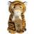 Aurora 35 000, Eco Nation Bengal Tiger, 23 cm, mjuk leksak, orange, svart, vit