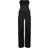 PrettyLittleThing Bandeau Cowl Neck Pocket Detail Jumpsuit - Black