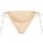 PrettyLittleThing Mix & Match Tie Side Bikini Bottom - Cream