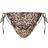 PrettyLittleThing Mix & Match Tie Side Bikini Bottom - Leopard