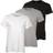 Calvin Klein Classic Fit Crewneck T-shirt 3-pack - Grey/White/Black