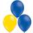 Latex Balloons Yellow and Blue 10-pack