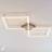 Lucande Rak LED-taklampa Takplafond