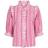Neo Noir Chacha Graphic Blouse - Pink