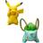 Pokémon Battle Figures Pikachu & Bulbasaur