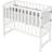 Roba & Bassinet 3in1 White Barrier Style grey