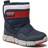 Geox Ankle Boots - Navy/Red