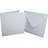 Craft UK 8x8 White Scalloped Blank Card Envelopes