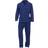 Universal Textiles Mens Plain Long Sleeve Shirt & Trouser Bottoms Nightwear Pyjama Set - Navy