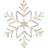 Konstsmide Snowflake Julstjärna 40cm