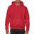 Gildan Men's Hooded Sweatshirt - Red