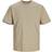 Jack & Jones Plain T-shirt - Beige/Crockery