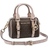 Michael Kors Bedford Legacy Extra-Small Logo Duffle Crossbody Bag - Brown/Soft Pink
